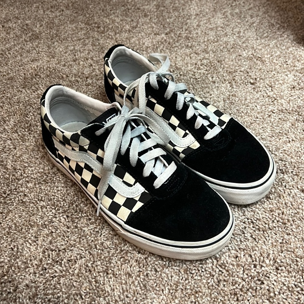 Checkered vans